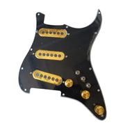 Guitar Pre-Wired Pickguard Prewired Pickguard Harness Pickups 3 Mini Switchers May For Fe Guitars (Color : 02)