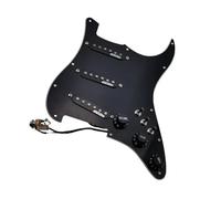 Guitar Pre-Wired Pickguard Single Coil Pickups 7-Way Type Fully Loaded Prewired Pickguard Set For Guitar Electric Guitar Accessories (Color : Black)