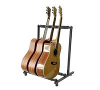 Guitar Rack Stand Multiple Guitar Display Rack Holder for Guitars Bass Cello for Home Music Studio (3 Holder)