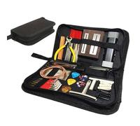 Guitar Repair Kit, Guitar Setup Tool Kits, 72 x Luthier Tools with Carry Bag, String Instrument Care Set for Musicians, Includes Strings Picks Bridge Pins
