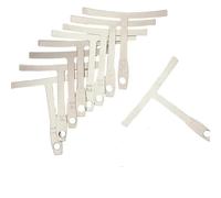 Guitar Repair Tools Guitar Rulers String Height Ruler T-shaped Rulers 3.5 X 2.0 In/8.9 X 5.1 Cm