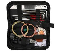 Guitar Repairing Tools Kit, Guitar Repairing Tool, Long Service Life with A Carrying Case Convenient to Use for Electric Guitar Bass
