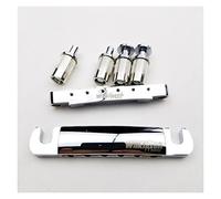 Guitar Replacement Parts Chrome Silver Tune-O-Matic Style Electric Guitar Bridge For LP SG Guitar