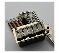 Guitar Replacement Parts Double Swing Tremolo Electric Guitar 6 String Board Bridge Stainless Steel Saddles&Block