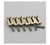 Guitar Replacement Parts Electric Guitar Bridge Code Brass Saddle Single Swing Small Double Swing Bridge String Pressure Device For ST