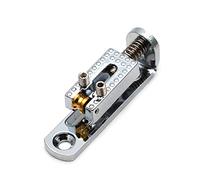 Guitar Replacement Parts Single Guitar Roll Bridge W/Wrench Screw For 3/4/5/6/7/8 String Guitar Banjo Parts (Color : Silver)