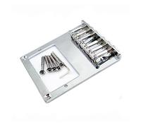 Guitar Replacement Parts Sliver Guitar Strings Bridge Saddle Hardtail Bridge Top Load For Electric Guitar Parts Accessroies