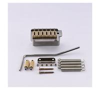 Guitar Replacement Parts Super Quality 2 Points Tremolo System Bridge With Stainless Steel/Brass Saddle Block (Color : LH B saddle S block)