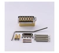 Guitar Replacement Parts Super Quality 2 Points Tremolo System Bridge With Stainless Steel/Brass Saddle Block (Color : LH B saddle B block)