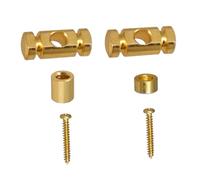 Guitar Roller String Trees Retainer With Mounting Screws Set For Electric Guitars Parts Silver/Black/Golden Guitar Guide