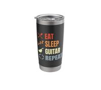 Guitar Routine Guitarist Music School Stainless Steel Insulated Tumbler