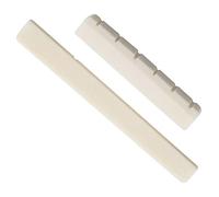 Guitar Saddle Nut Natural Cattle Bone for 39 Inch Classic Improve Tone Lengthen Raise Resonance Replacement