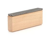 Guitar Sanding Block Handheld Frets Sanding Block Maple Metal Fret Polishing Shaping Tool for Electric Folk Guitar Bass