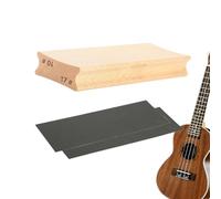 Guitar Sanding Block - Radius Level Tool, Woodworking Sand Block | Fingerboard Upgrade Kit, Guitar Configuration Sandpaper, Guitar Repair Tool