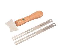 Guitar Sawteeth Trimming Toolkit and Thread Protectors for Craftsmen and Hobbyists Fret Luthier Tool Kits Cleans File Tool