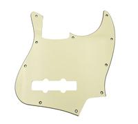 Guitar Scratch Guard Panel 10 Precisely Aligned Holes Decorative Protective Cover Professional Bass Guitar Parts Accessories to Increase the Life of Your Instrument