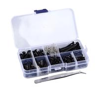 Guitar Screw Spring, Guitar Screw Kit Clear Thread Easy Installation for Repair (Black)