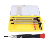 Guitar Screwdriver Set, High Hardness Ergonomic Design Metal Bit Assortment Musical Instrument Accessories Boxed, Including for Musical Instrument Accessories