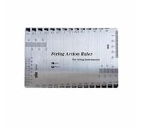 Guitar Setup Kit, Guitar String Action Gauge Ruler Stainless Steel Bass Ruler Double Sided Luthier Repair Measurement Tool