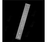 Guitar Setup Tool Set 24 Fret Guitar Slotting Template (Transparent Acrylic) For 630mm/596mm Scale Lengths(630mm)
