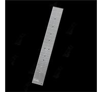 Guitar Setup Tool Set 24 Fret Guitar Slotting Template (Transparent Acrylic) For 630mm/596mm Scale Lengths(596mm)