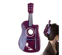 Guitar Shape Claw Clip - Guitar-Shaped Novelty Hair Claw Clips,Strong Hold Fashionable Barrettes Buns Pigtails Ponytail Hair Clips for Gathering, Commuting