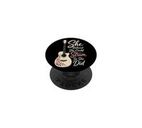 Guitar She Believed She Could Strum So She Did Girls Gift PopSockets Adhesive PopGrip