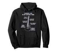 Guitar Shirts for Men and Women Funny Guitar Player Vintage Pullover Hoodie