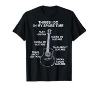 Guitar Shirts for Men and Women Funny Guitar Player Vintage T-Shirt