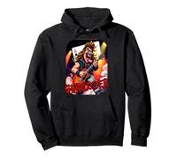 Guitar Shredder Rock Hero Funny Pullover Hoodie