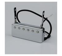 Guitar Single Coil Neck Pickups Replacement Parts For Jazz Electric Guitar Chrome Pickups Set