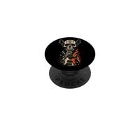 Guitar Skull Rock Music Guitarist Musician Gift Idea PopSockets Adhesive PopGrip