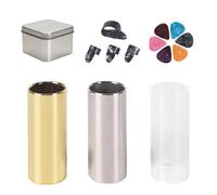 Guitar Slide - 60mm Finger Slider - Professional Music Accessories for Practice and Stage Performance, Studio Recording Sound Tools