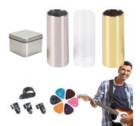 Guitar Slide | 60mm Guitar Slide Bar - Music Instrument Accessories Kit for Live Performance and Practice, Tone Enhancement