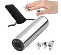 Guitar Slide | Stainless Steel Guitar Slide Bar Smooth Ergonomic Finger Ślide | For Electric Ģuitar Blues Playing, Stage Performance, Recording, Band Rehearsal, Home Use