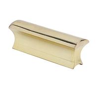 Guitar Slide Tone Bar, Solid Practical Professional Stainless Steel Guitar Slide Bar for Electric Guitar Accessories (Gold)