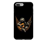 Guitar Sloth Retro Sunset Acoustic Guitarist Gift Case for iPhone 7 Plus/8 Plus