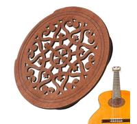 Guitar Sound Hole Block, Decorative Guitar Parts Guitar Accessories, Guitar Tools Portable Soundhole Cover for Family Friends Colleagues