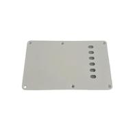 Guitar Soundhole Cover 1PC 6-Hole Electric Guitar Cavity Cover Backplate Parts Closed Style Lightweight Portable Music Elements Accessories(White)