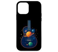 Guitar Space Galaxy Planets, Rock and Roll Guitarist Band Case for iPhone 12 mini