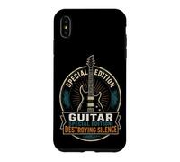 Guitar Special Edition Destroying Silence Vintage Gift Case for iPhone XS Max