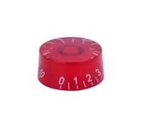 Guitar Speed Control Knobs 12pcs Guitar Volume Knobs Speed Volume Tone Pedal Control(Red White word)