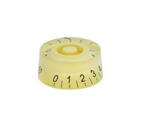 Guitar Speed Control Knobs 12pcs Guitar Volume Knobs Speed Volume Tone Pedal Control(Yellow Black Word)