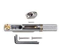 Guitar split bridge assembly set simplifies setup high performance tailpiece guitar split bridge tailpiece components suitable for headless electric guitars