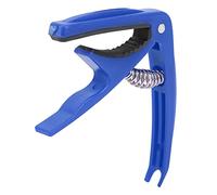 Guitar Spring Capos Silicone Protective Pad Uniform Force for Stringed Instruments (Navy Blue)