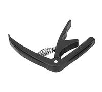 Guitar Spring Capos Silicone Protective Pads, Uniform Force for Stringed Instruments (Light Black)