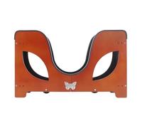 Guitar Stand Hollow Out Rack Barrels Shape Standing Musical Instrument Holder with Smooth Side for Ukulele Violin Standing Holder for