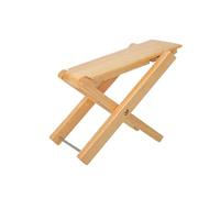 Guitar Stool Solid Wood Guitar Footrest Pedal with Adjustable Height Pads Guitar Neck Rest Foot Stool Foldable for Classical/Acoustic/Electric Guitar(Wood Color)