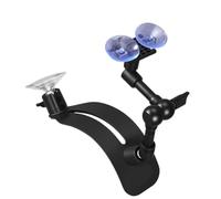 Guitar Storage Mount Featuring Articulated Positioning | Large Cup, Two Small Cups, Display Accessory for Home Studios, Maintenance Spaces