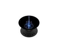 Guitar Storm Lightning Electric Rock Guitarist Gift PopSockets Adhesive PopGrip